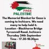 Free Palestine Blanket Comes To Inchicore